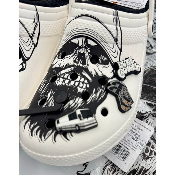 Crocs Classic Lined Clog Luke Combs Skully Sz 11M #145 - Picture 8 of 10